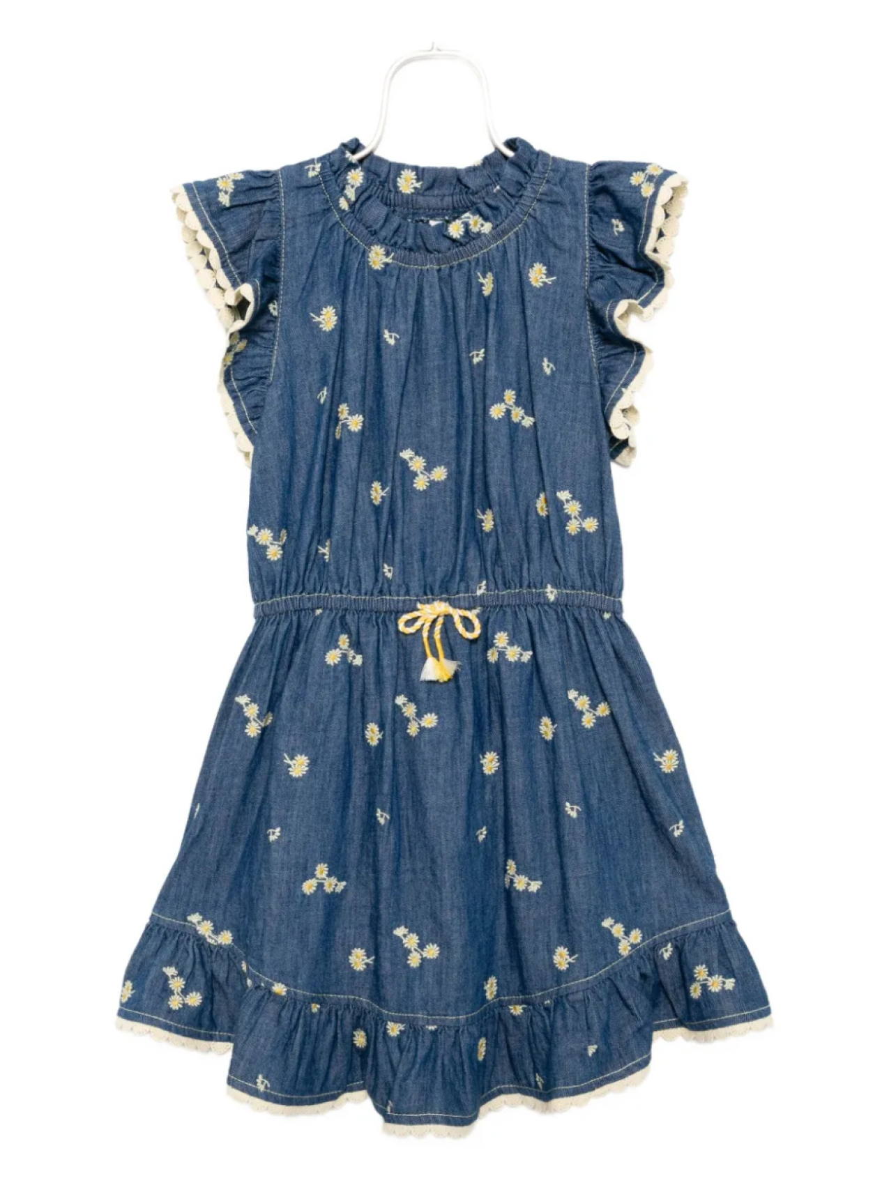 

ZIMMERMANN Kids Lucky джинсовое платье, синий