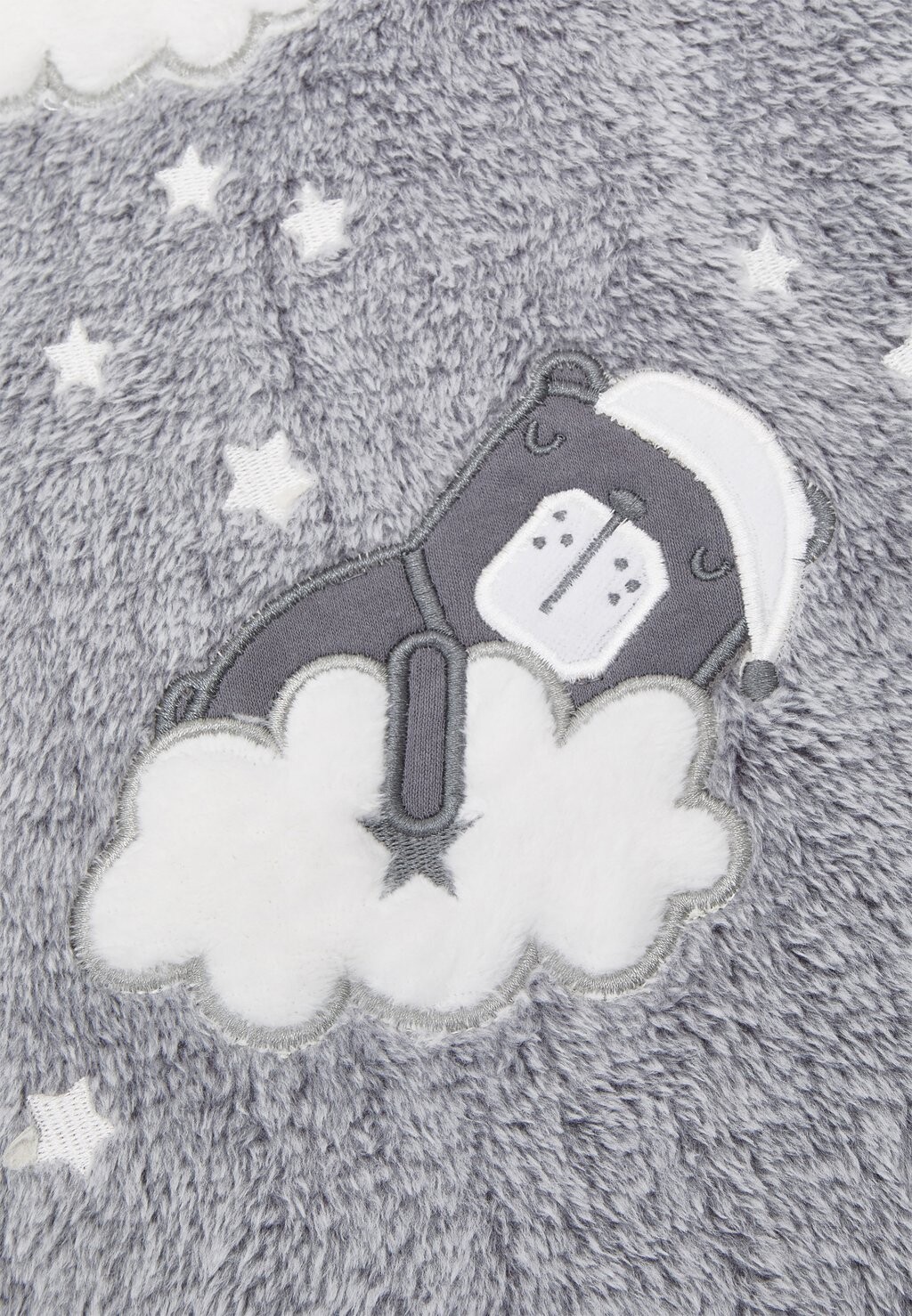 

Детский спальный мешок Abnehmbare Ärmel Unisex Jacky Baby, grau mélange