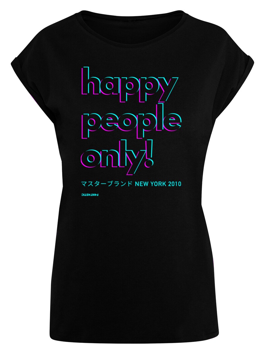 

Рубашка F4NT4STIC Happy people only New York, черный