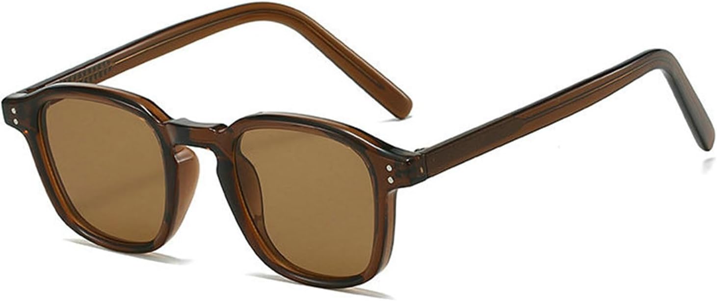 

Женские солнцезащитные очки Helena Fashion овальной формы, роскошные, в стиле ретро, ​​с заклепками, мужские темно-зеленые, с защитой от УФ-излучения UV400, квадратные, для вождения, C5