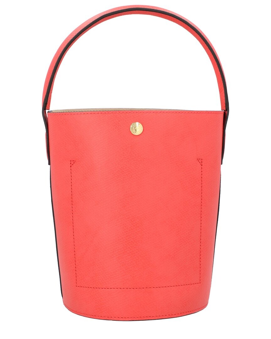 

Кожаная сумка-мешок Longchamp Epure, оранжевый