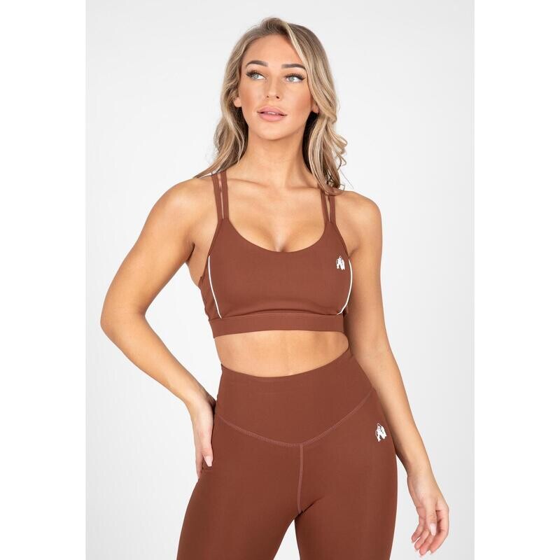 

Спортивный бюстгальтер Gorilla Wear, цвет braun/olivbraun/braun