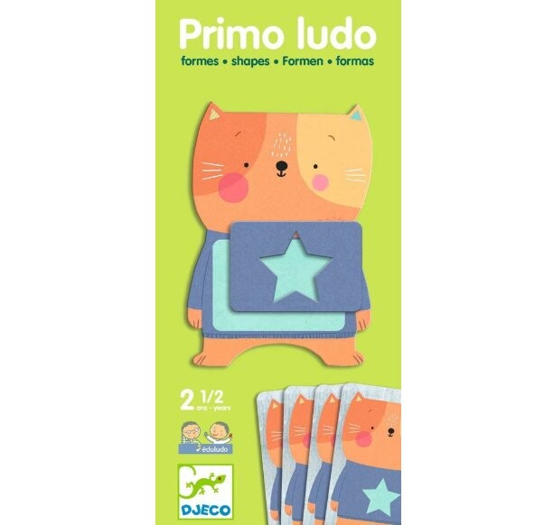 

Eduludo PRIMO LUDO SHAPES, развивающая игра, Djeco