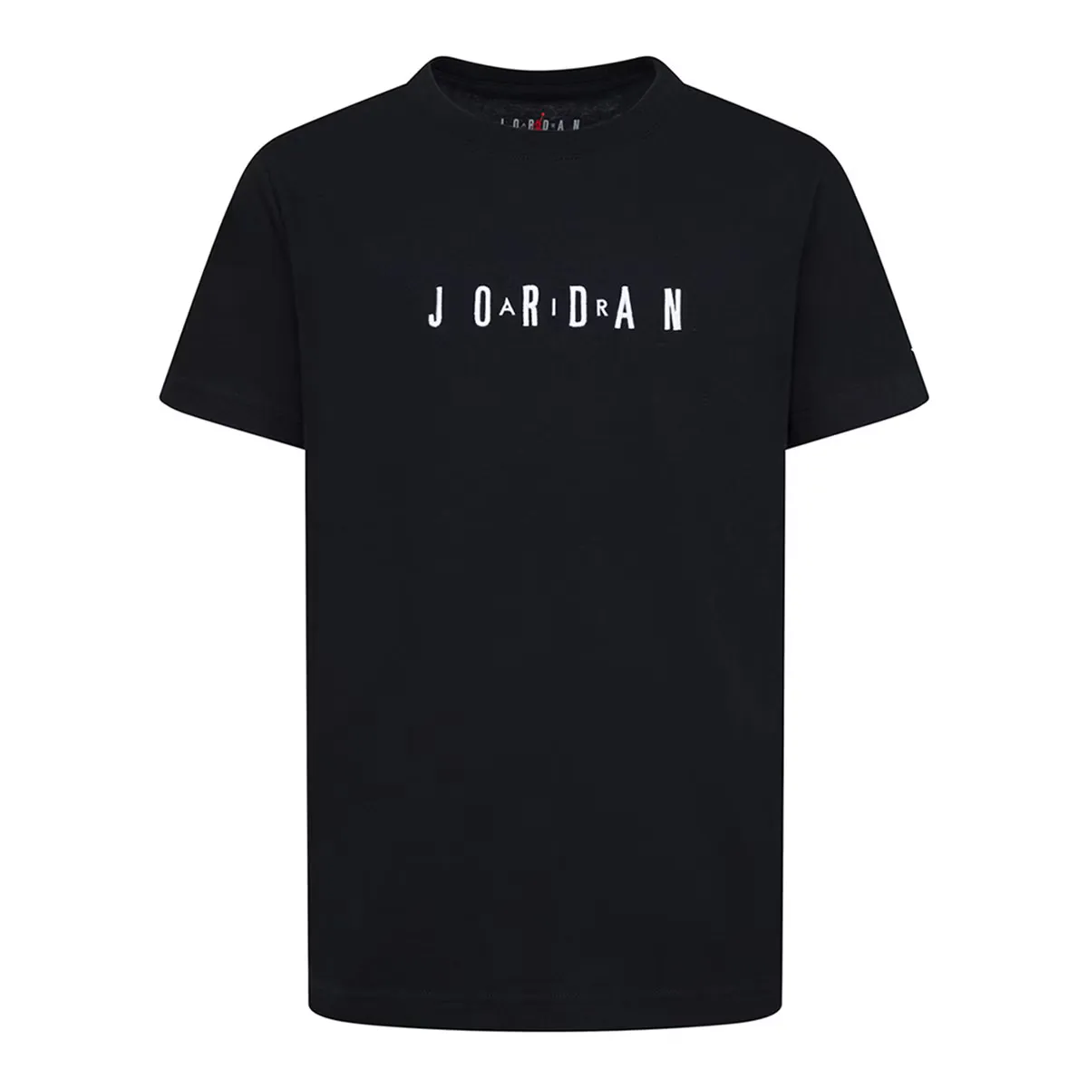 

Футболка детская с надписью JDB MJ EMB Crew Jordan Nike, чёрный