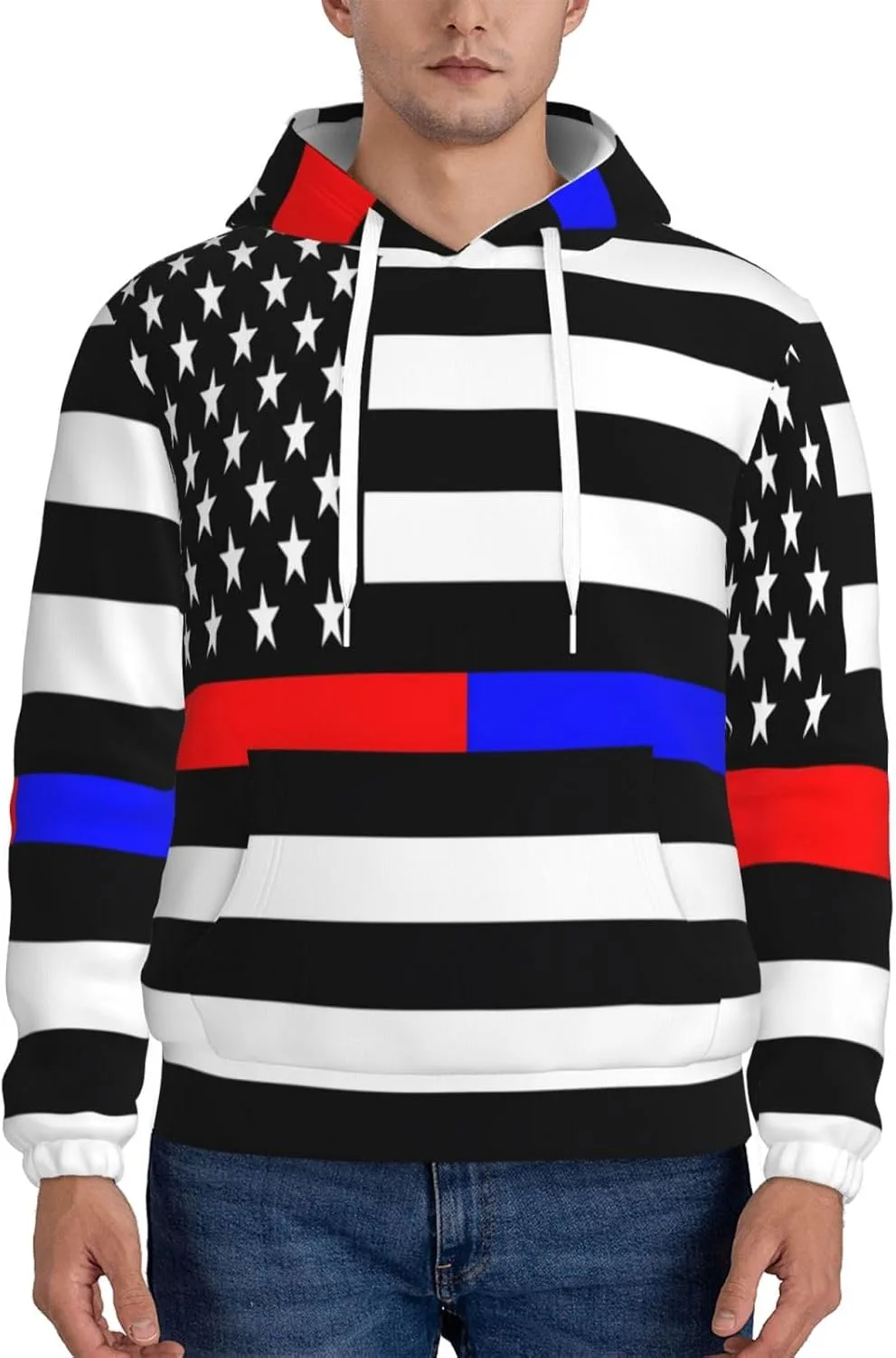 

Мужской худи с длинными рукавами и карманами Noasqll