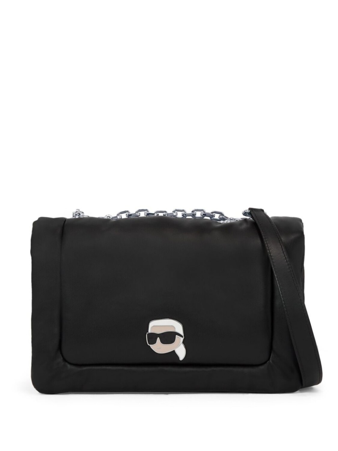 

Karl Lagerfeld дутая сумка на плечо Ikonik 2.0, черный