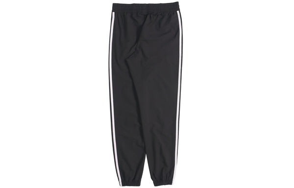 Спортивные штаны adidas neo M Ce 3s Wv Tp Side Stripe Casual Sports Bundle Feet Long Pants Black, черный — фото 2