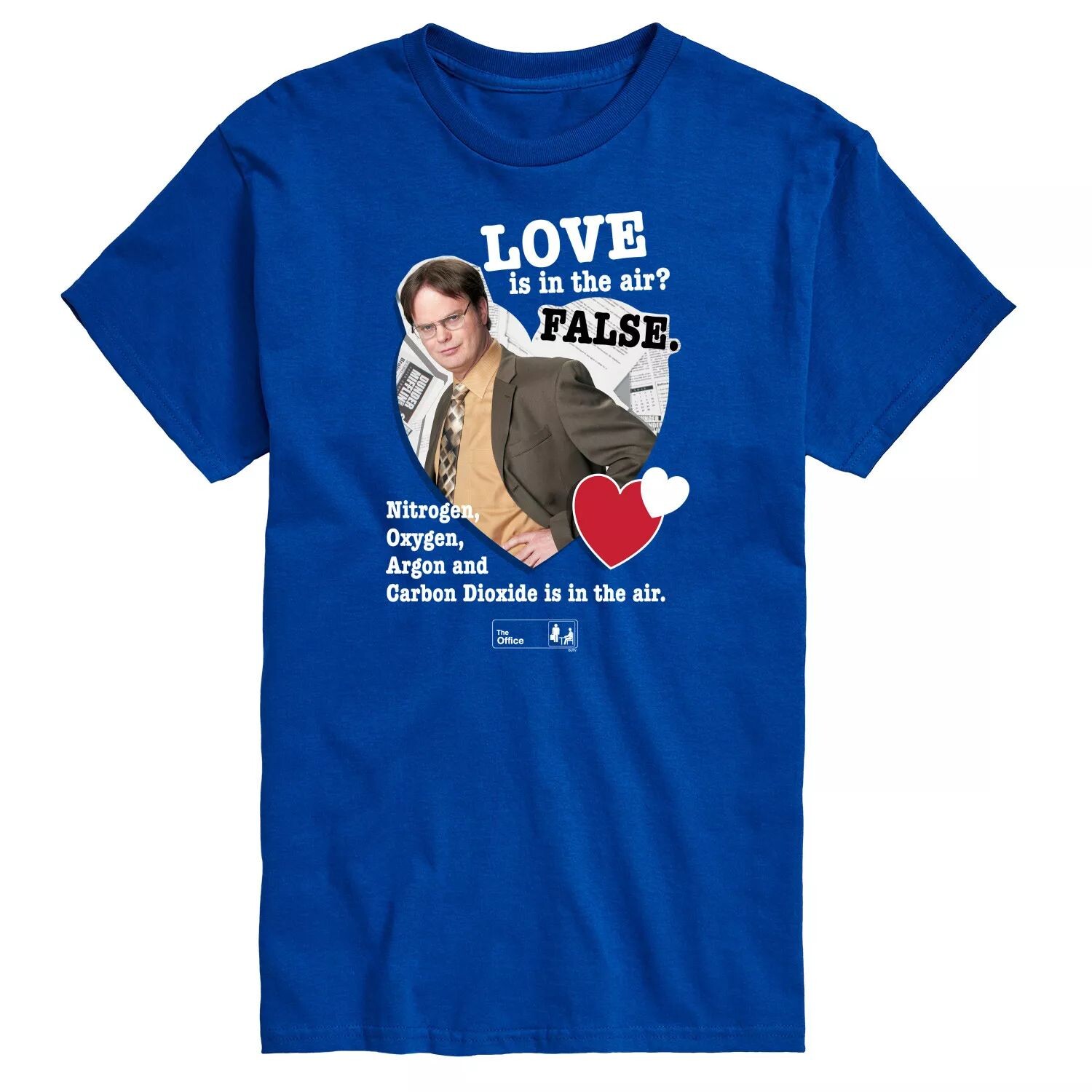 

Мужская футболка The Office Love Is In The Air Licensed Character