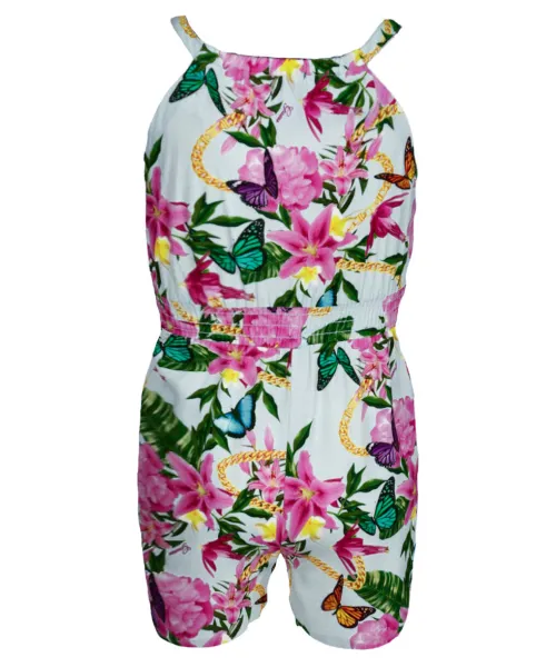 

Комбинезон из твила sl romper Regular fit Guess, мультиколор