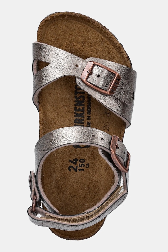 Детские сандалии Rio AS Kids Birkenstock, коричневый — фото 4
