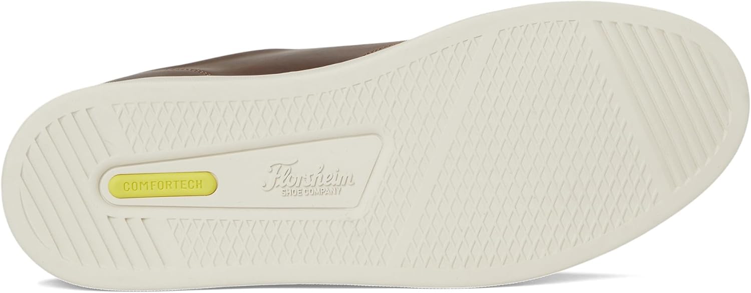 Мужские слипоны Florsheim Monopoli с эластичной шнуровкой от носка до пятки, коричневый — фото 3