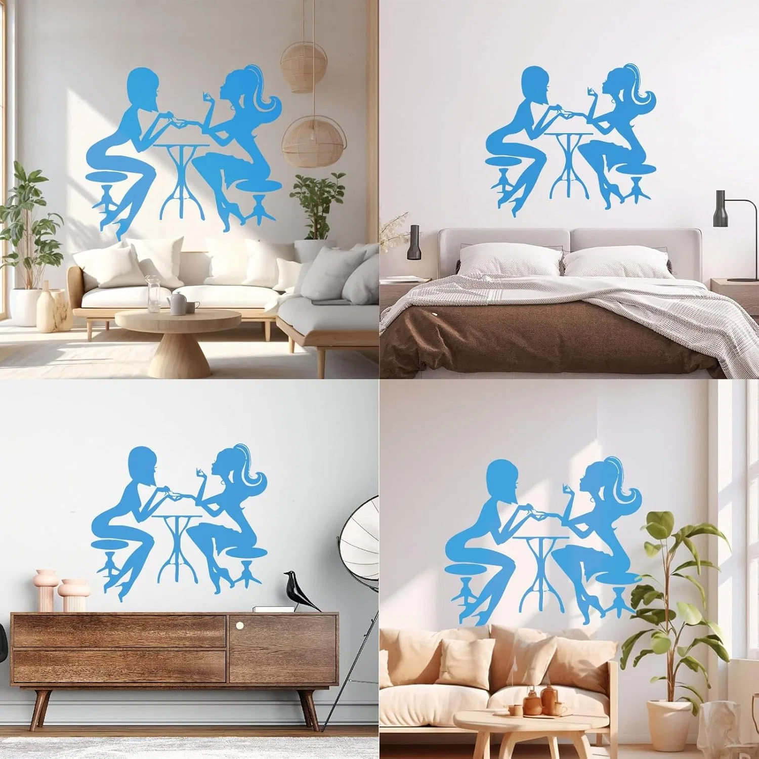Наклейка на окно для маникюрного салона, 58x65 см Lzhouting, Wall Stickers 2990 — фото 2