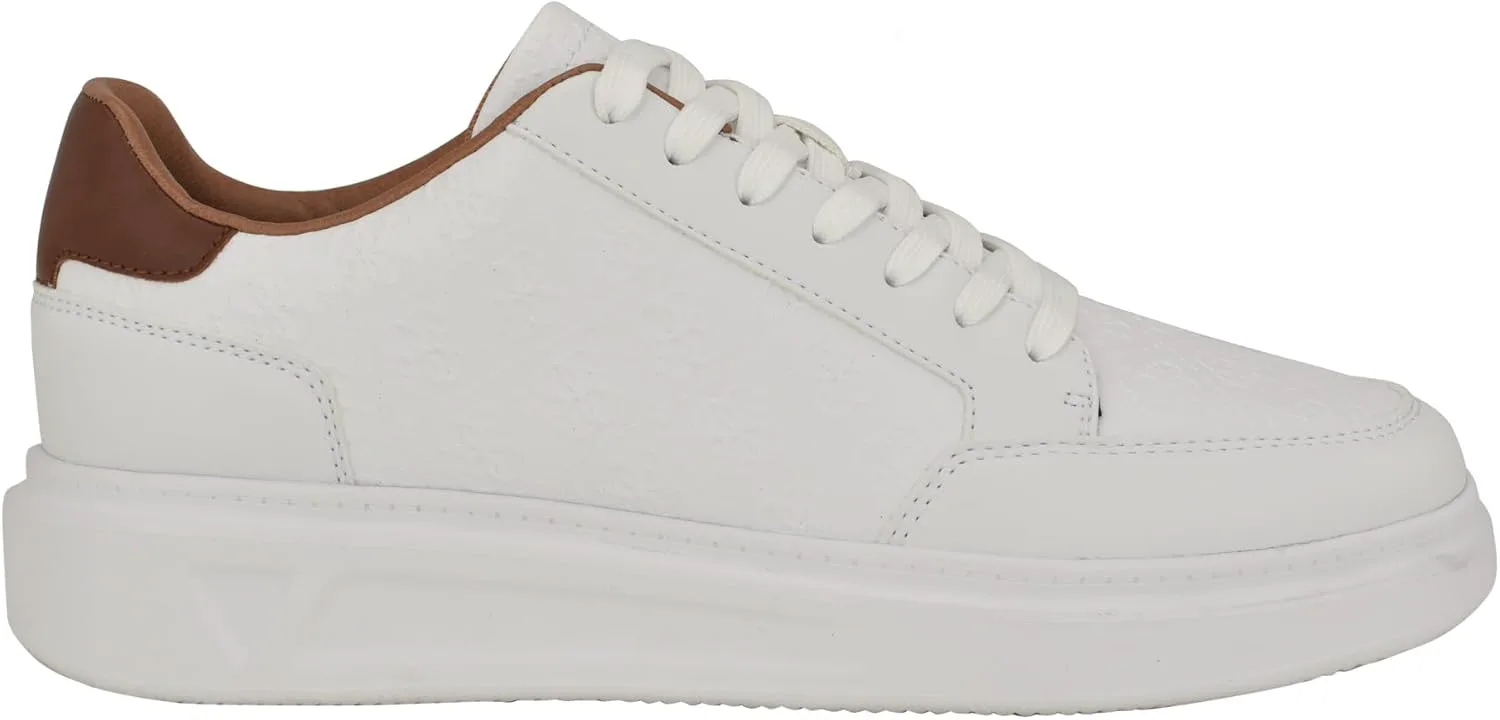 Кроссовки Guess Mens Creed, белый/мультиколор — фото 4