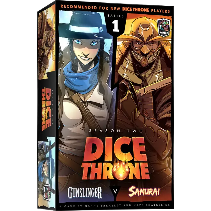 

Настольная игра Roxley Games Dice Throne: Season Two - Gunslinger vs Samurai