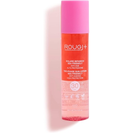 

Двухфазный антивозрастной солнцезащитный крем SPF 30 Rougj