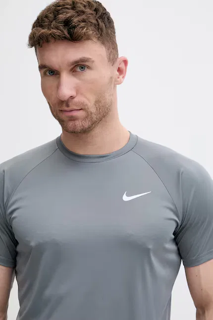 Футболка для плавания Nike, серый — фото 3
