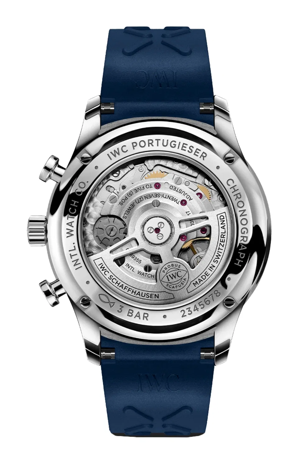 Португезер Хронограф - IW371620 IWC SCHAFFHAUSEN, серебряный — фото 2