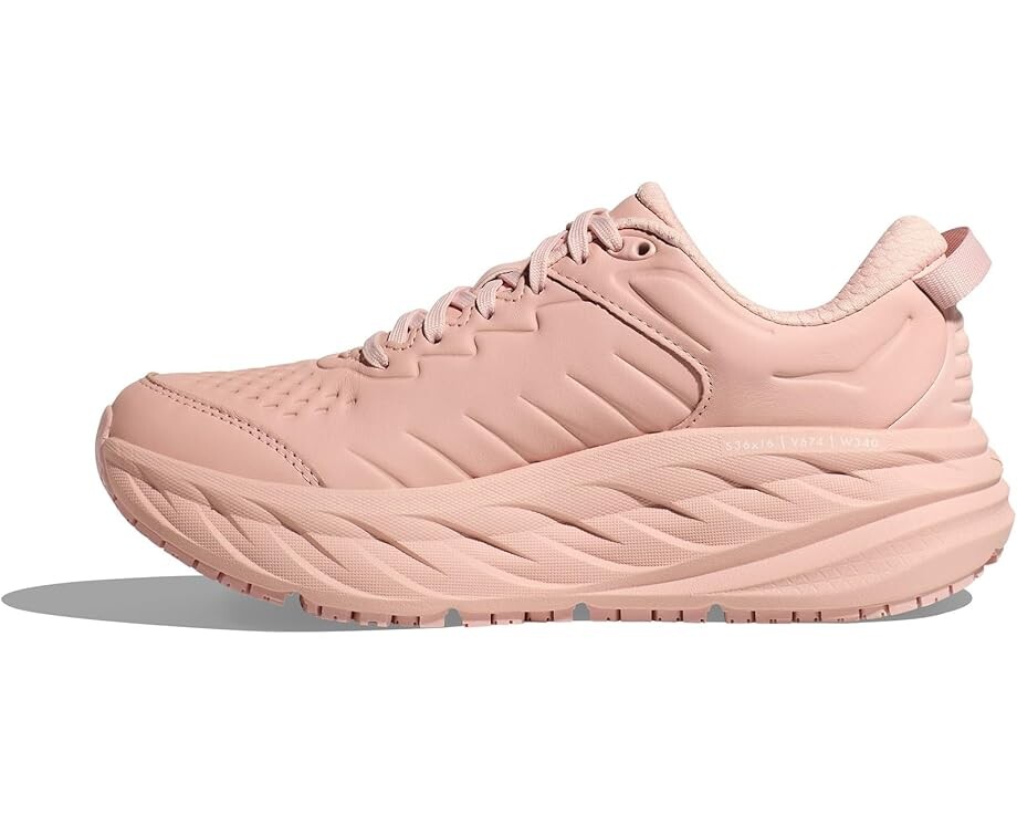 Кроссовки Hoka Bondi Slip Resistant, цвет Peach Whip/Peach Whip — фото 4