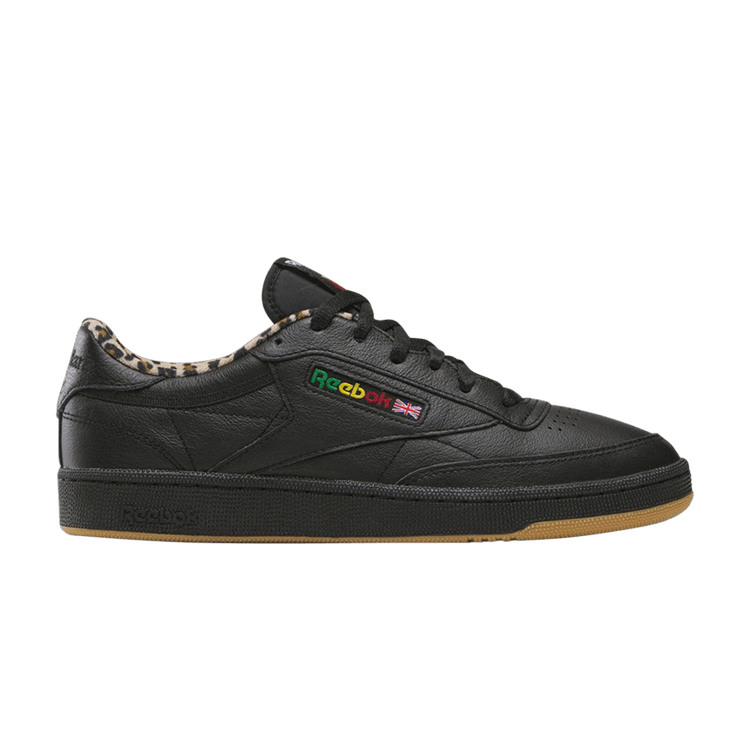 

Кроссовки Wacko Maria x Club C 85 'Black Leopard Gum', черный