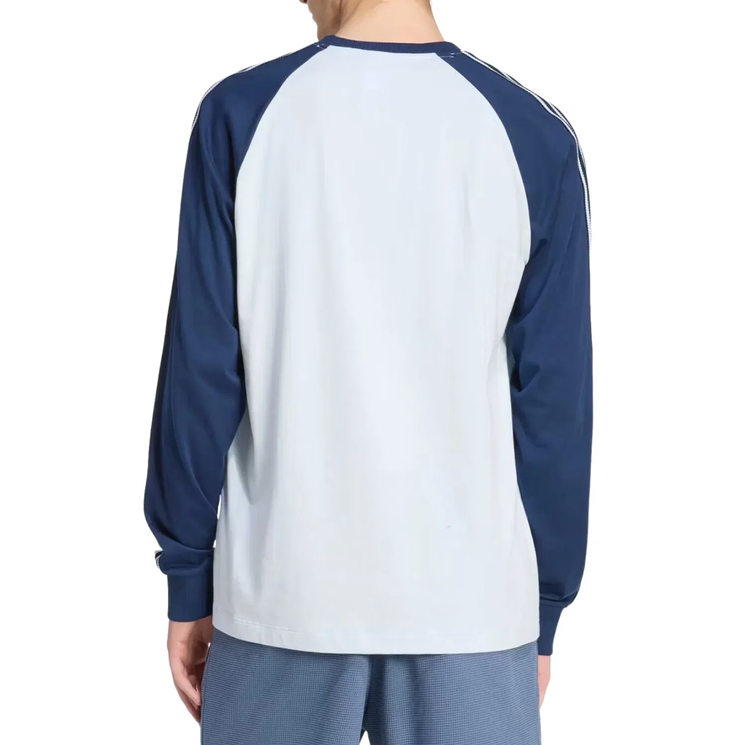Футболка с длинным рукавом Adidas Britcore Cali 'Crystal Sky Night Indigo' KV4447, синий — фото 3