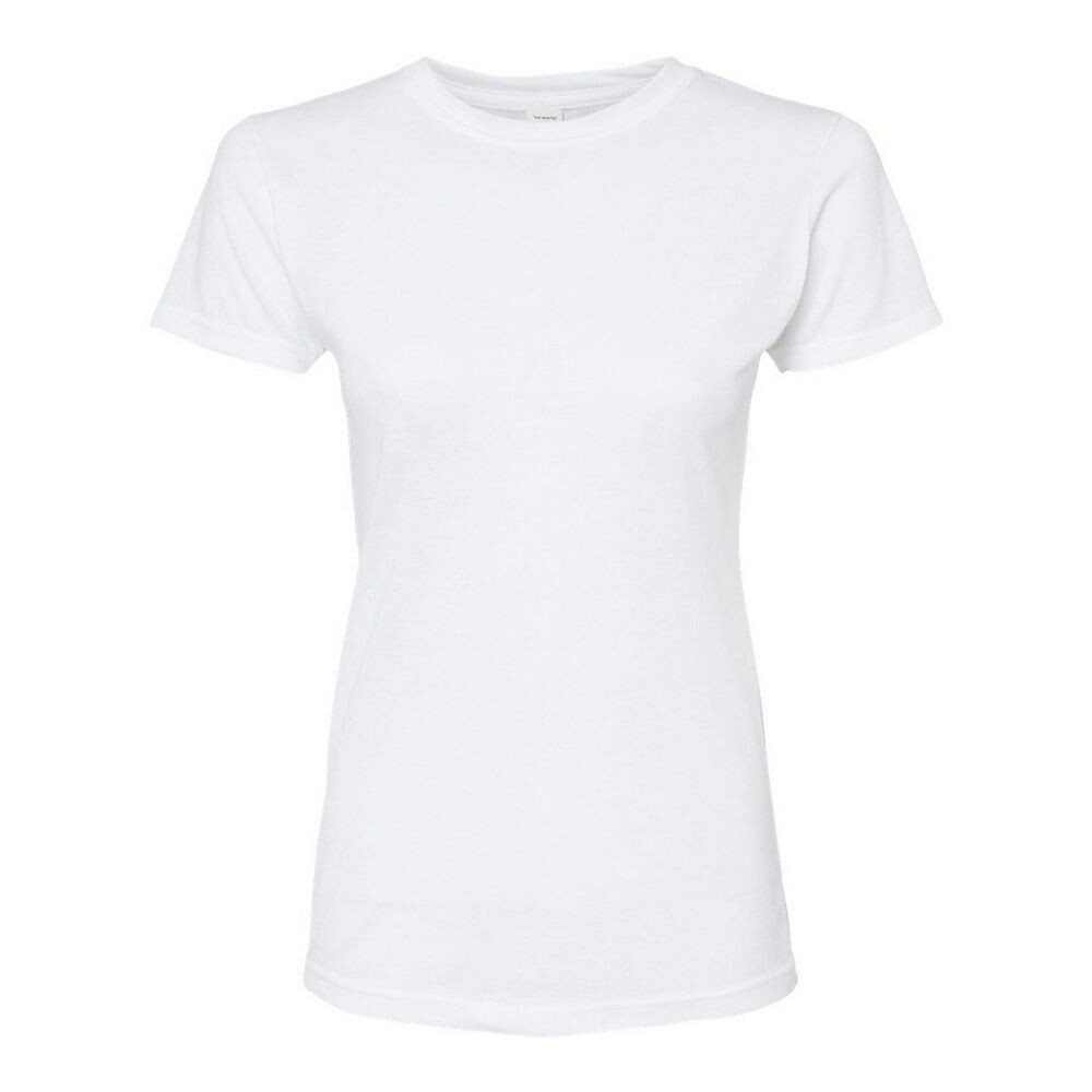 

Tultex Женская футболка Slim Fit из полиэстера, белый