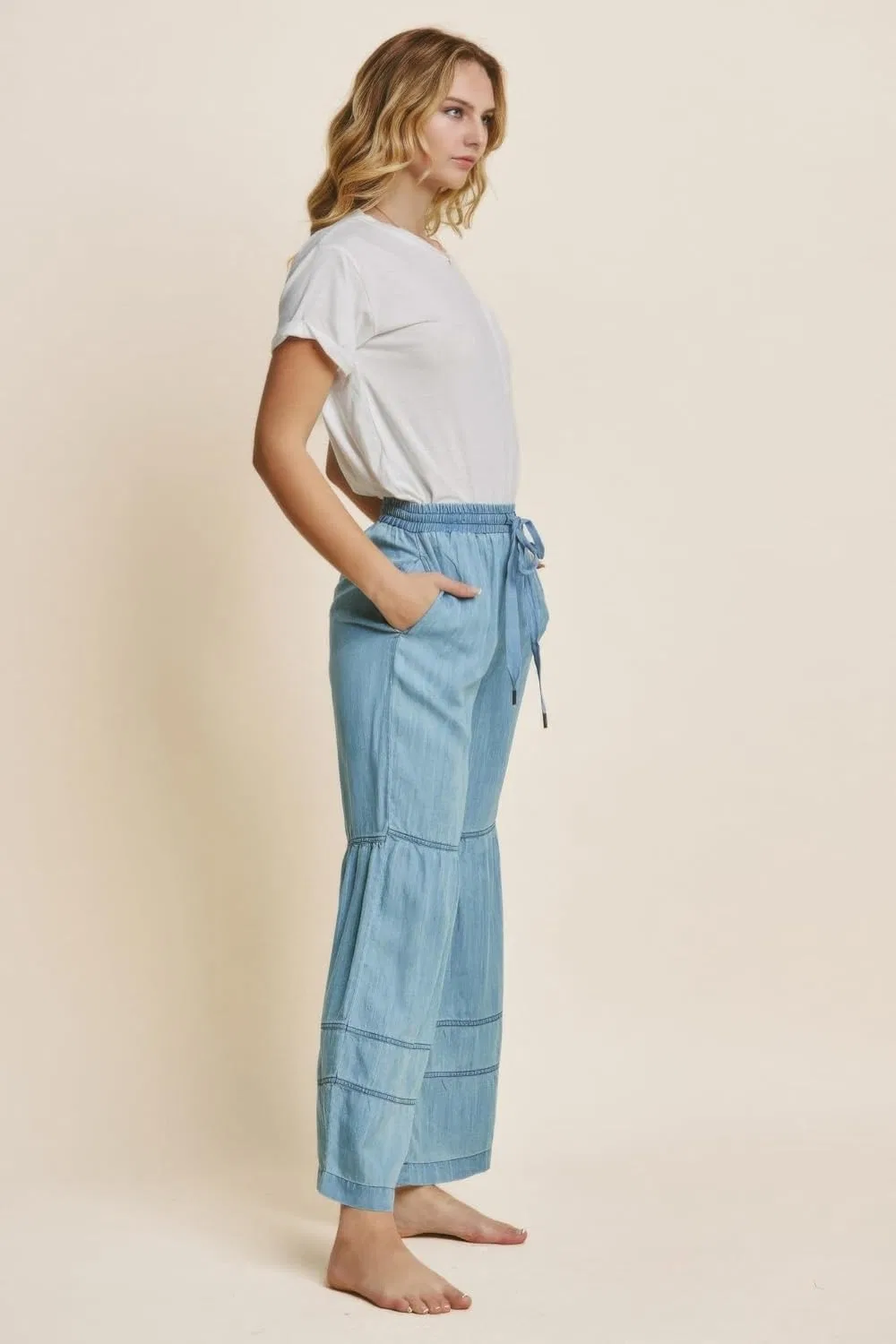 Джинсы Washed Denim — фото 3