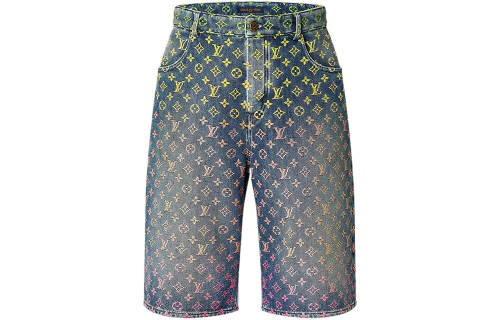 

Шорты джинсовые Louis Vuitton мужские, синий
