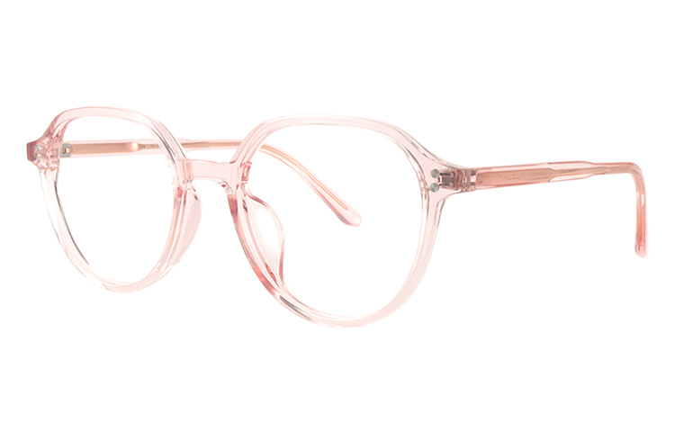 

MUZU Унисекс очки для зрения, 21591-Translucent Pink-C04