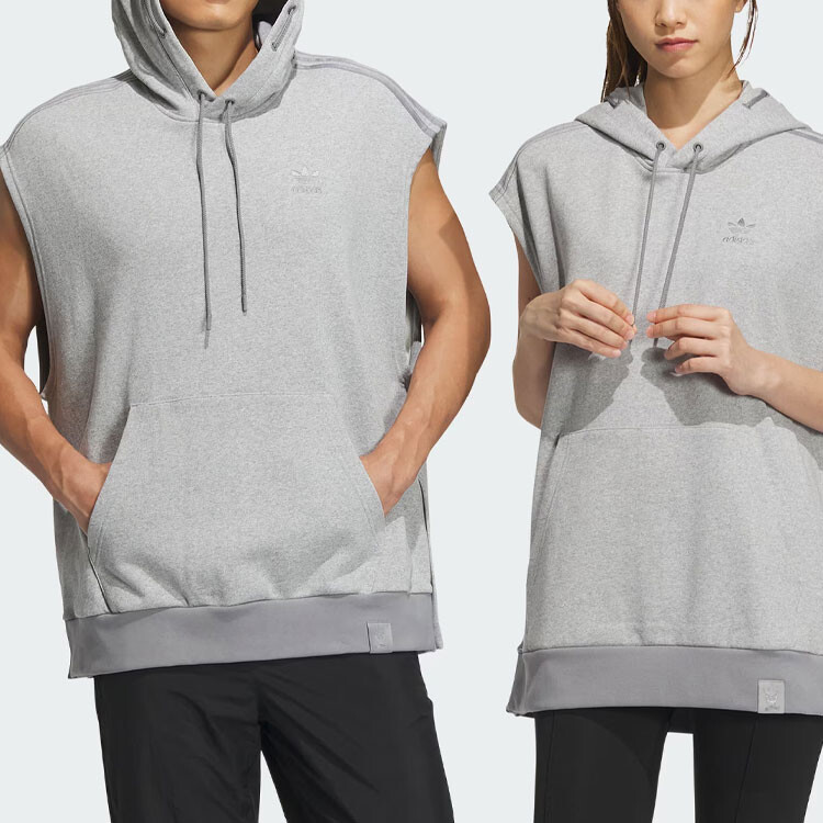 Майка унисекс серый Adidas Originals, серый — фото 2