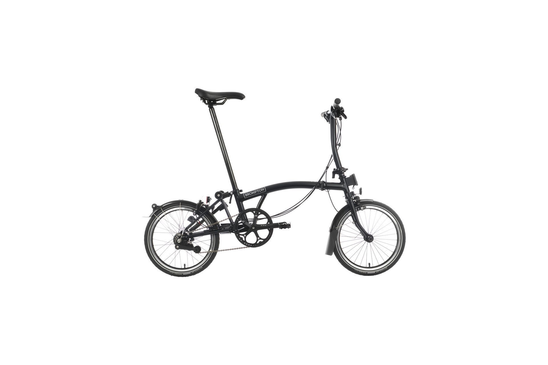 

Городской велосипед Brompton C line explore black edition - 16 дюймов - faltrahmen, schwarz | black, matt / black, matt