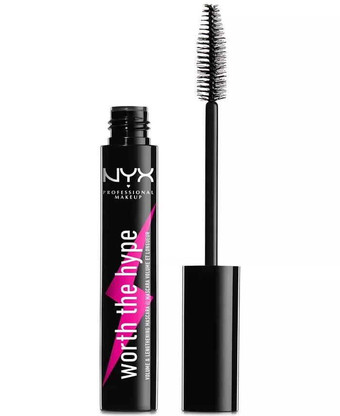 

Стоит тушь для ресниц Hype Nyx Professional Makeup, цвет Black