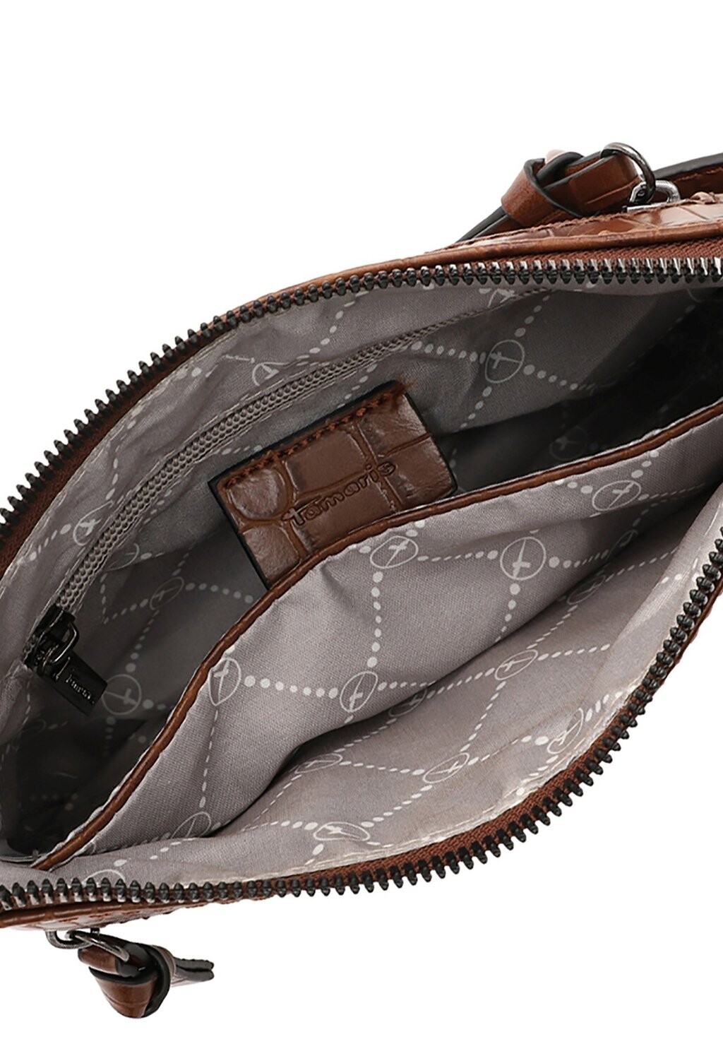 

Сумка через плечо TAS ALESSIA CROCO Tamaris, цвет Cognac