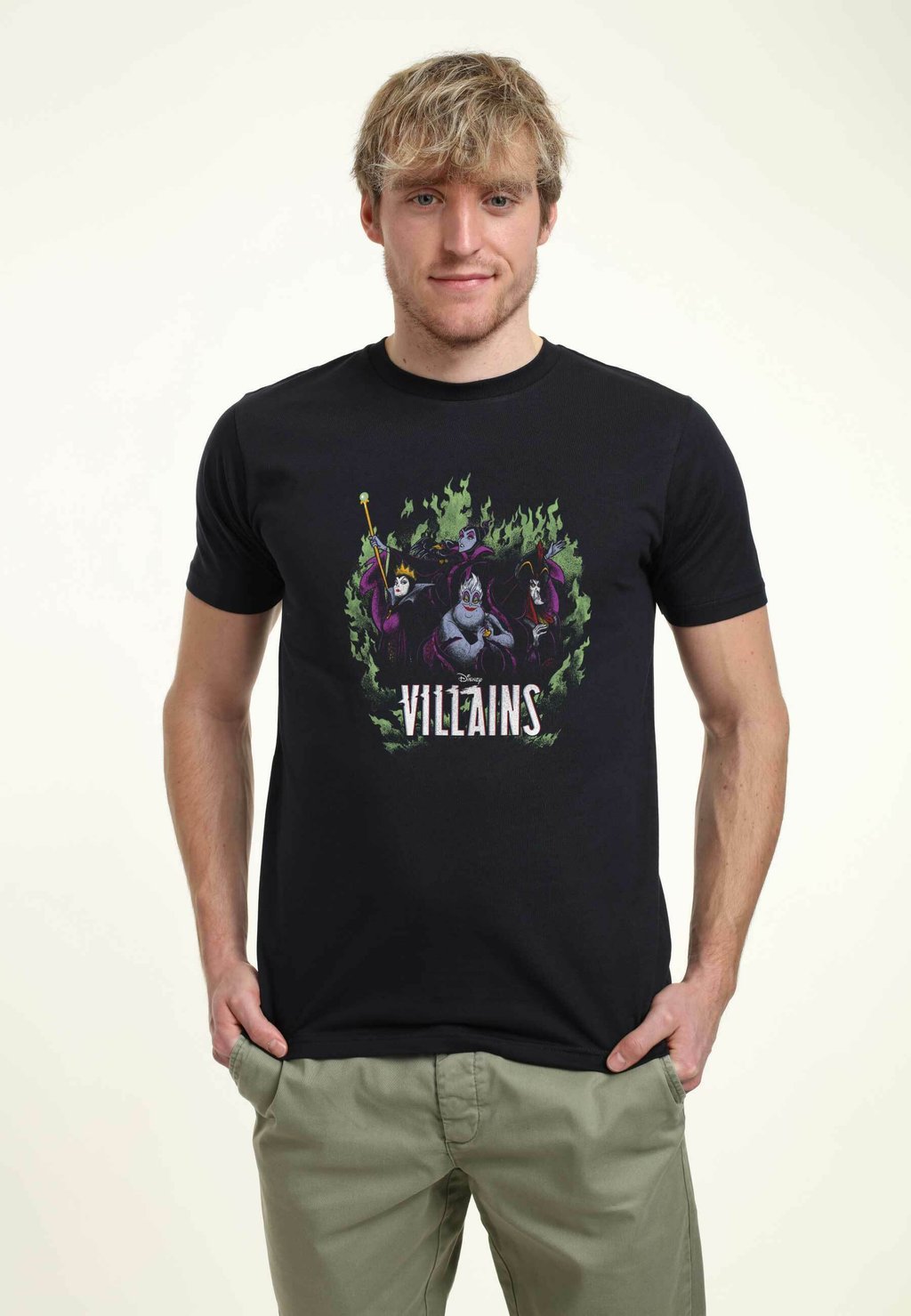 

Футболка с принтом DISNEY VILLAINS CHILDREN OF MAYHEM UNISEX Henry Tiger, темно-синий