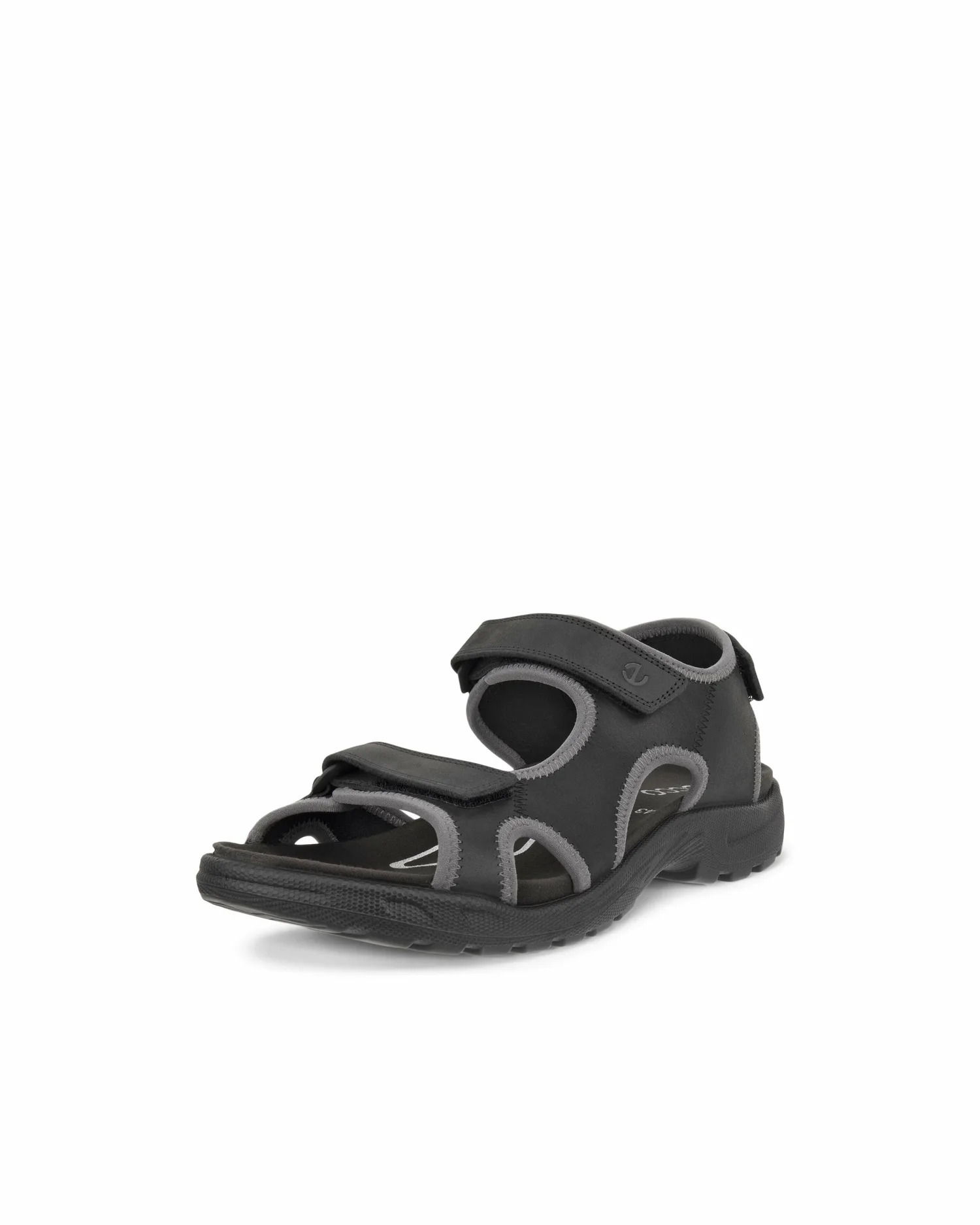 Мужские сандалии ECCO Onrose из натуральной кожи для активного отдыха, BLACK