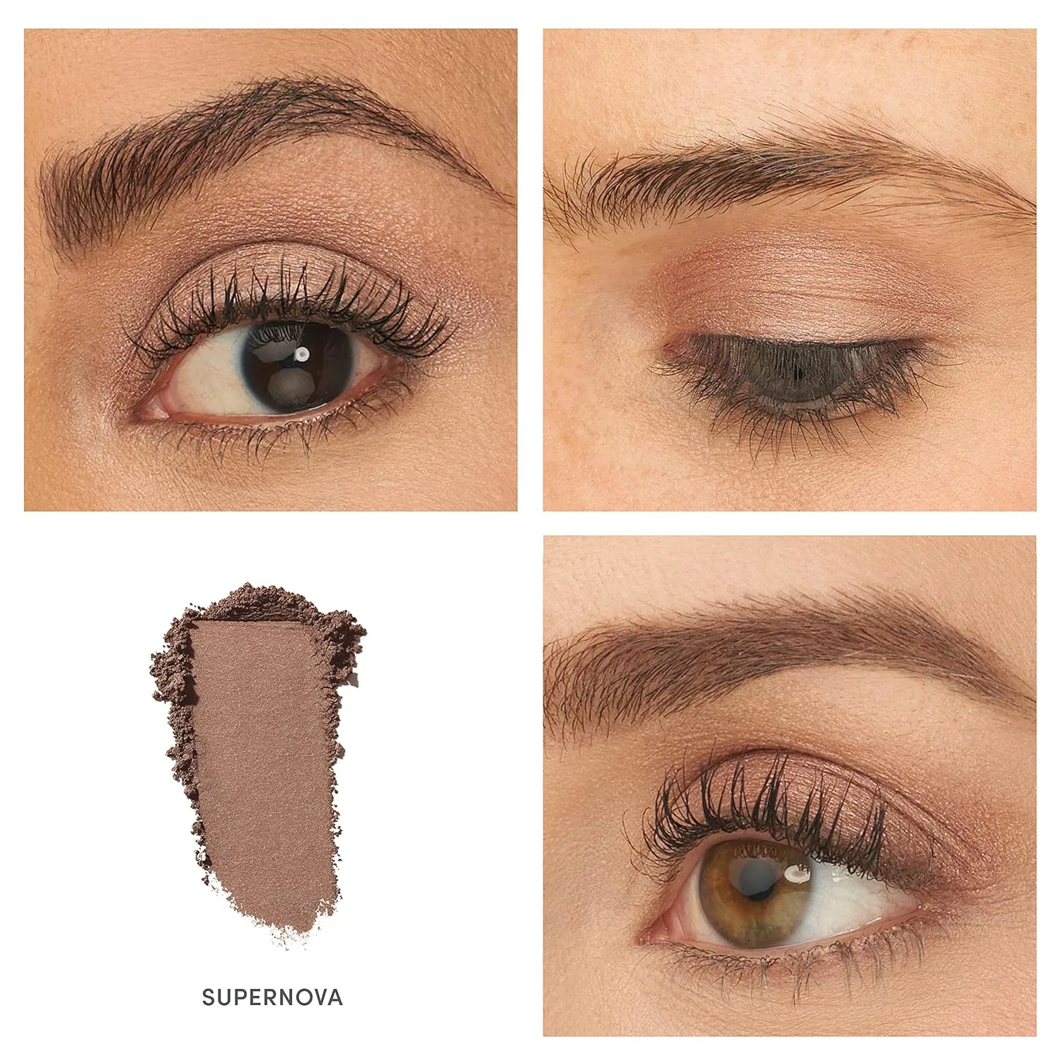 Тени для век Jane Iredale PurePressed, высокопигментированные минеральные тени для век, стойкая формула, предотвращающая скатывание, безопасны для чувствительной кожи вокруг глаз., Supernova — фото 3