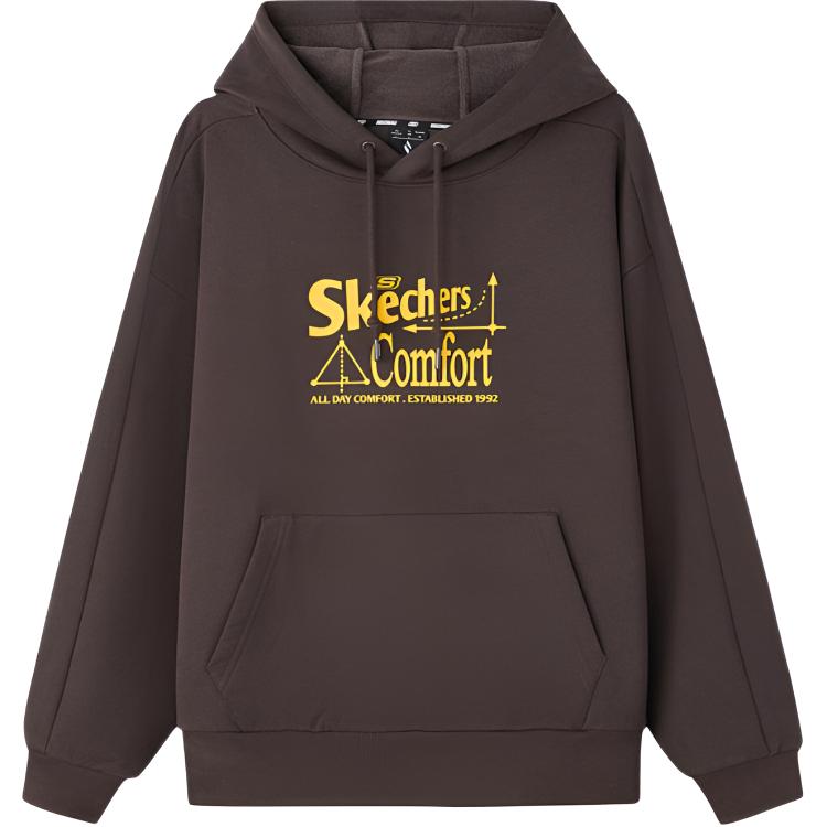 

Спортивный свитшот мужской Skechers, коричневый