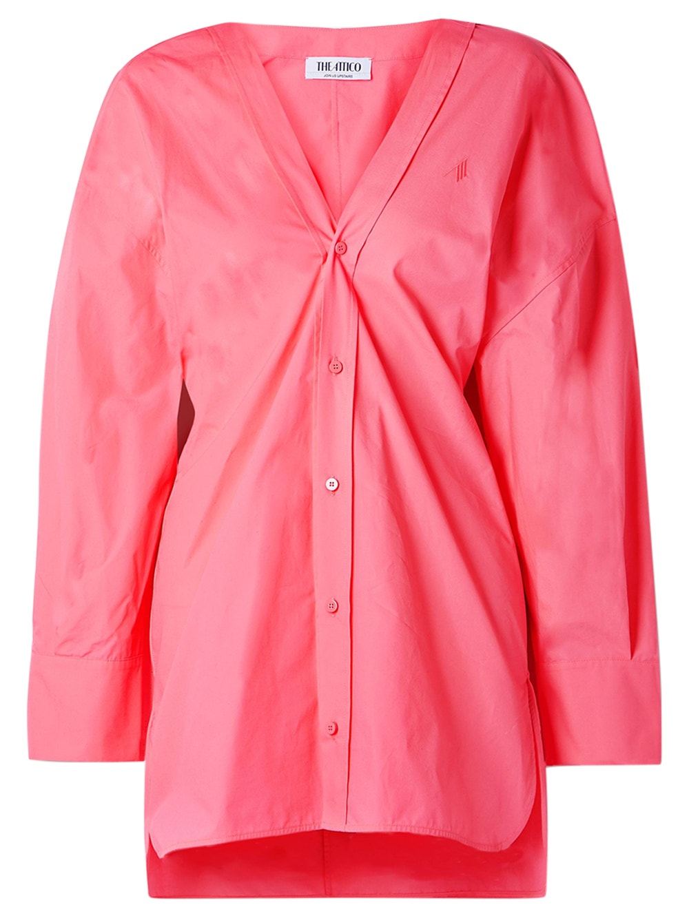 

Платье мини Лала The Attico, цвет bubble gum pink