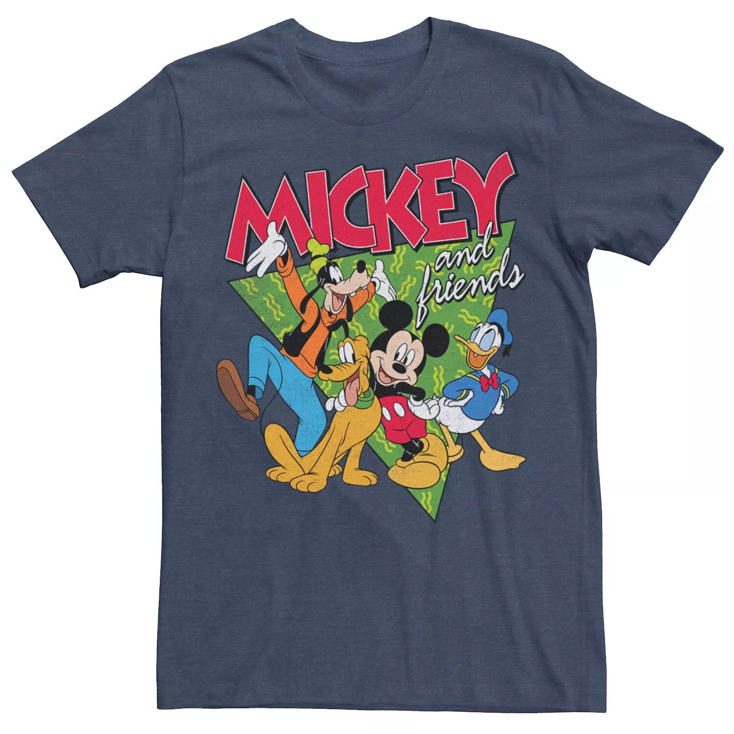 

Мужская футболка Disney с Микки Маусом «Друзья 90-х» Licensed Character