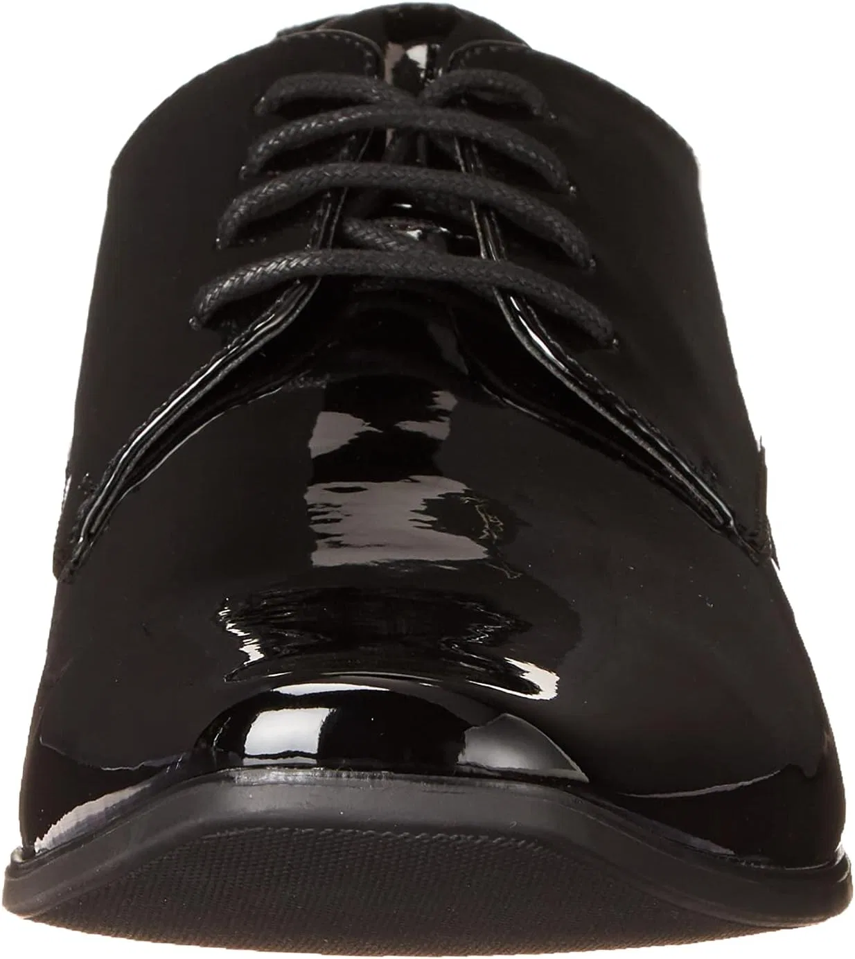 Ботинки Calvin Klein Men's Brodie Oxford, Black Patent 967 — фото 2