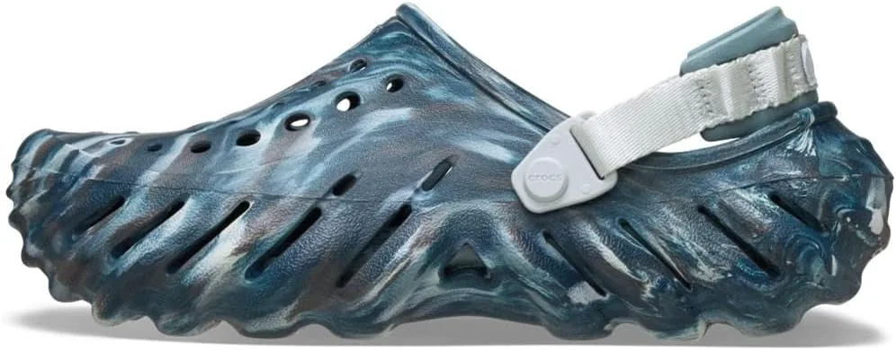 Крокс Унисекс Взрослые Сабо Echo Crocs, черный/мультиколор — фото 3