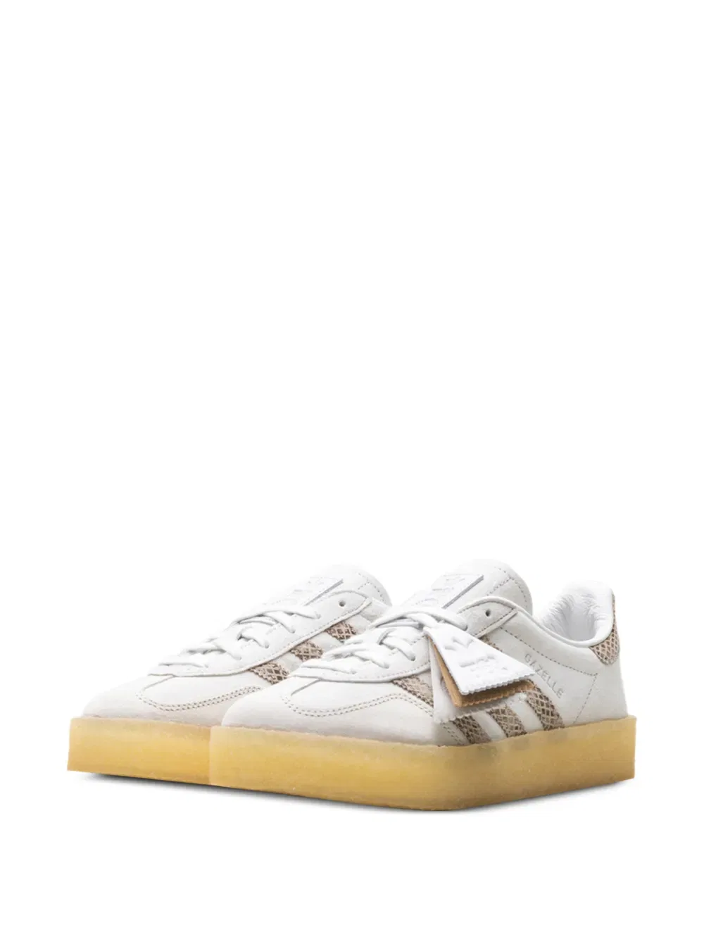 Кроссовки для дома Ronnie fieg x clarks x 8th street gazelle Adidas, нейтральный — фото 4