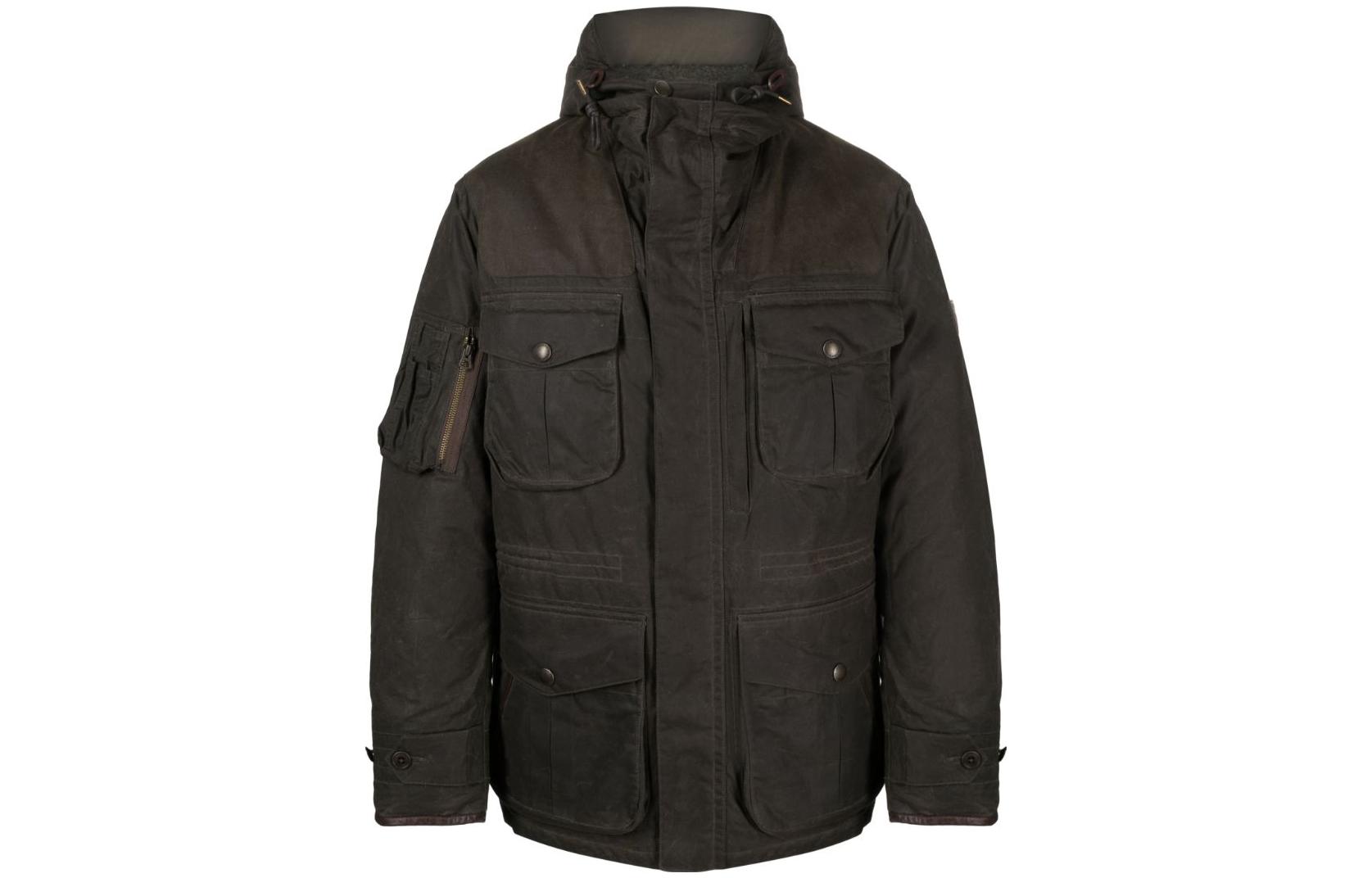 

Polo Ralph Lauren Куртка с логотипом на нашивке, Army Green