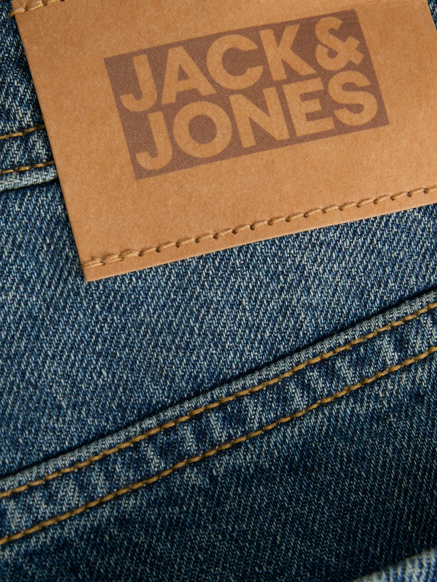 Обычные джинсы Jack & Jones Junior JJICHRIS JJORIGINAL, темно-синий — фото 3