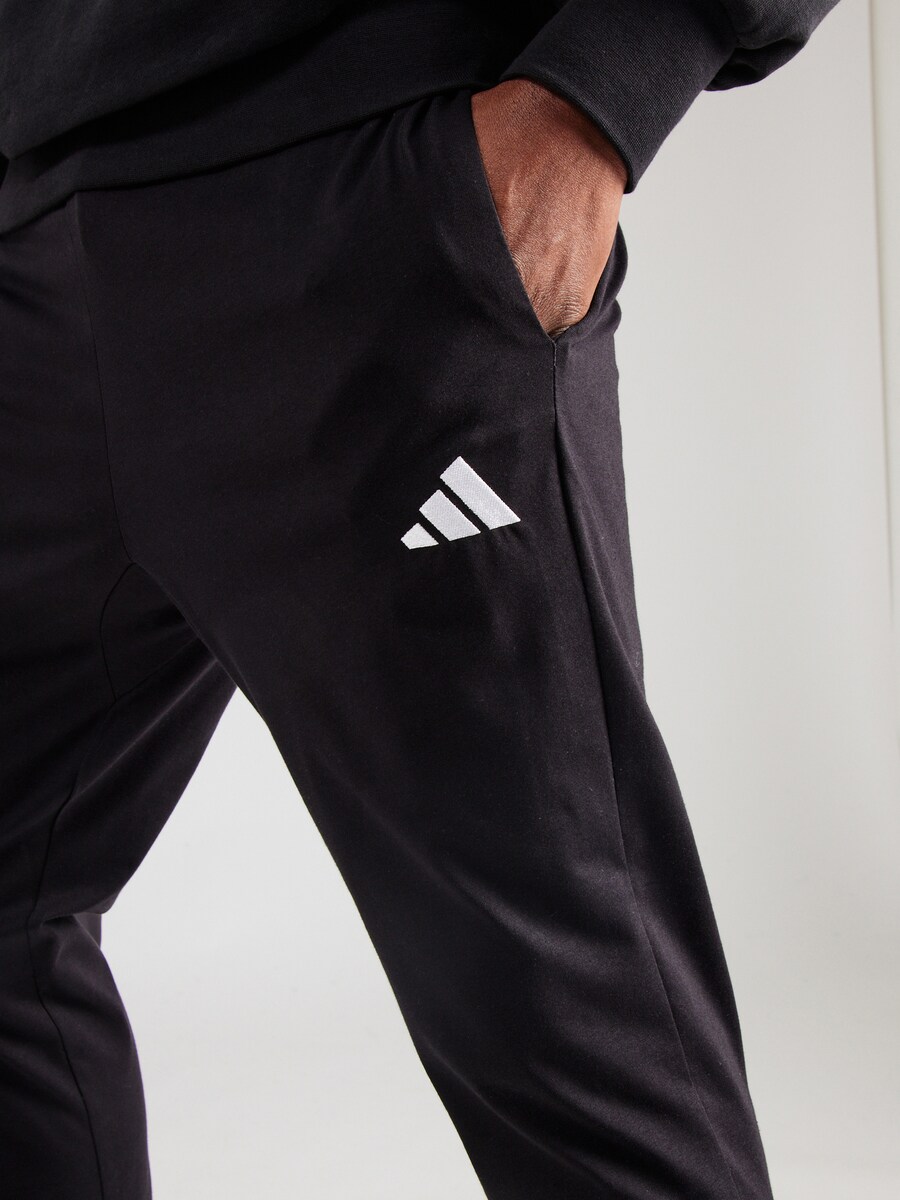 Зауженные тренировочные брюки ADIDAS SPORTSWEAR, черный — фото 3