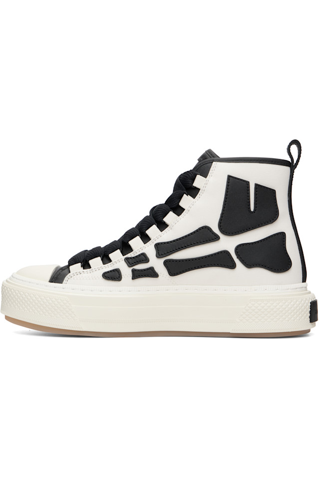 Amiri Кроссовки Black & Skel Court Hi — фото 3