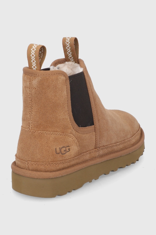 Мужские ботинки челси Ugg Neumel замшевые, коричневый — фото 3