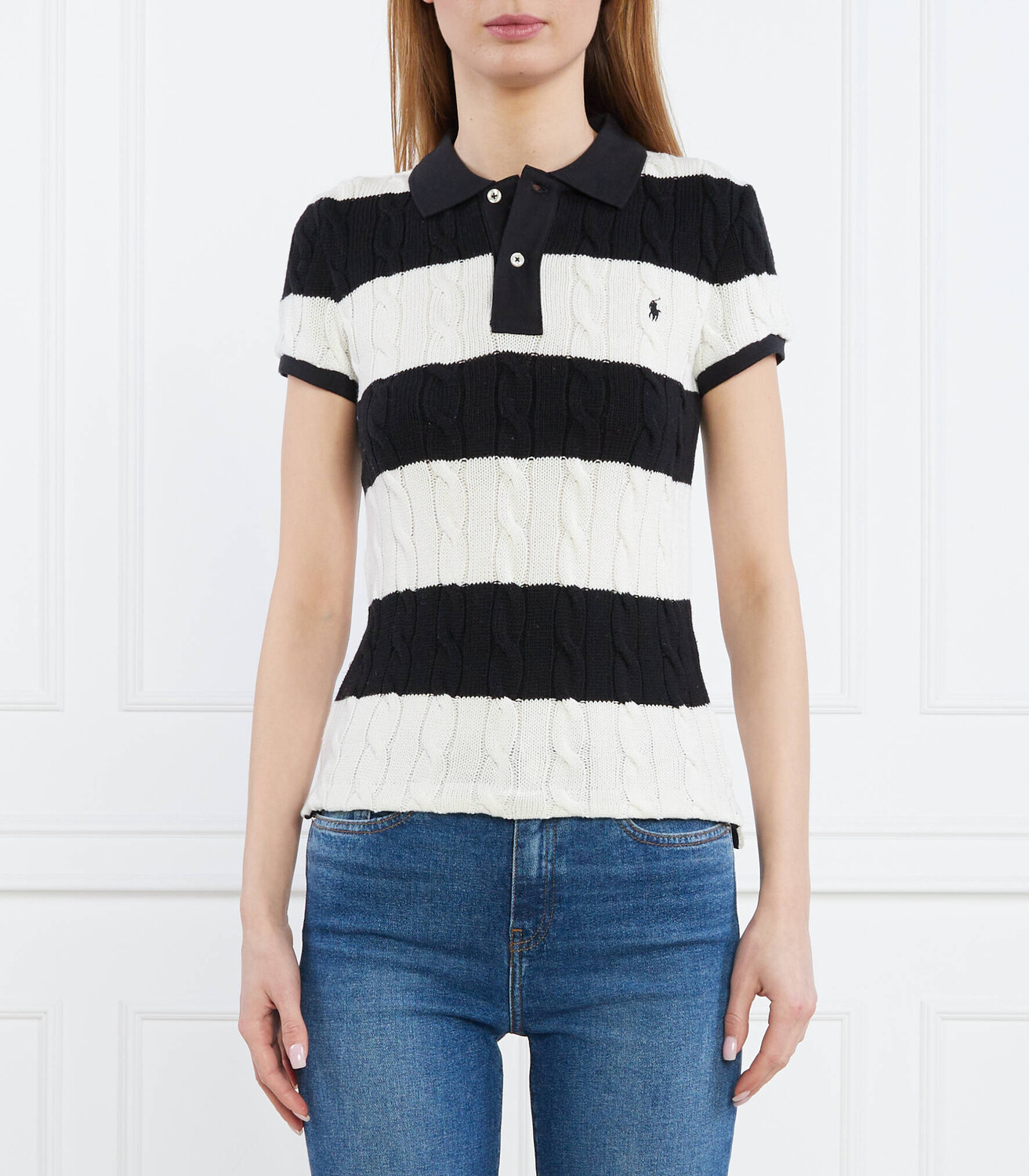 

Поло POLO RALPH LAUREN Slim Fit, белый