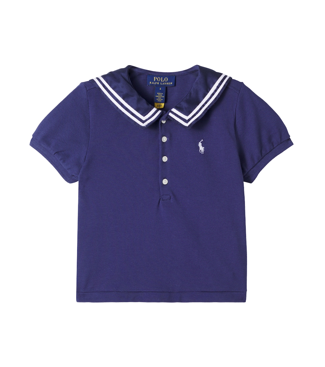 

Хлопковая пике-поло Polo Ralph Lauren Kids, Boathouse Navy