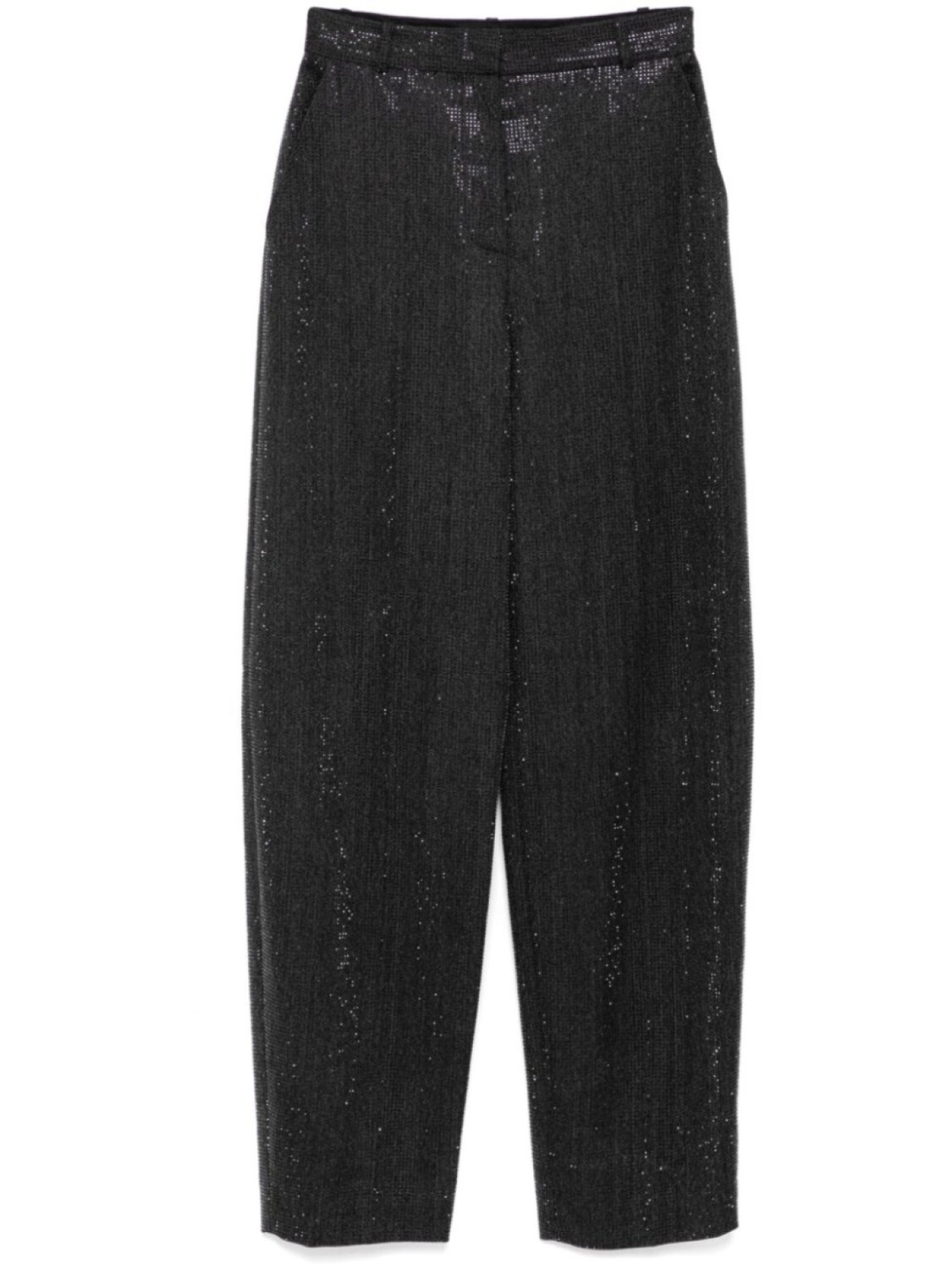 

Брюки с бисером Alexander Wang, серый