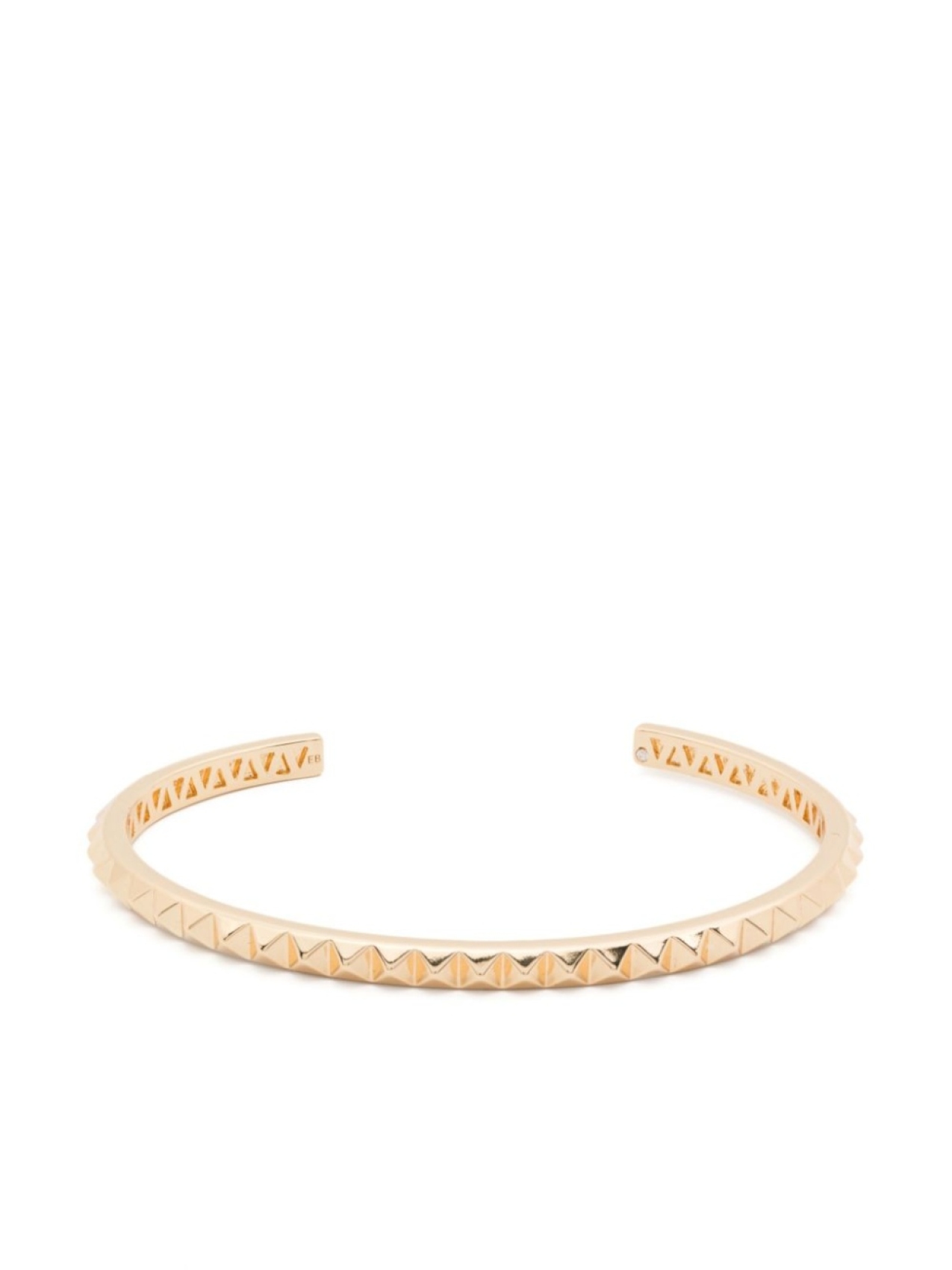 

Браслет Eddie Borgo small Pyramid cuff, золотой